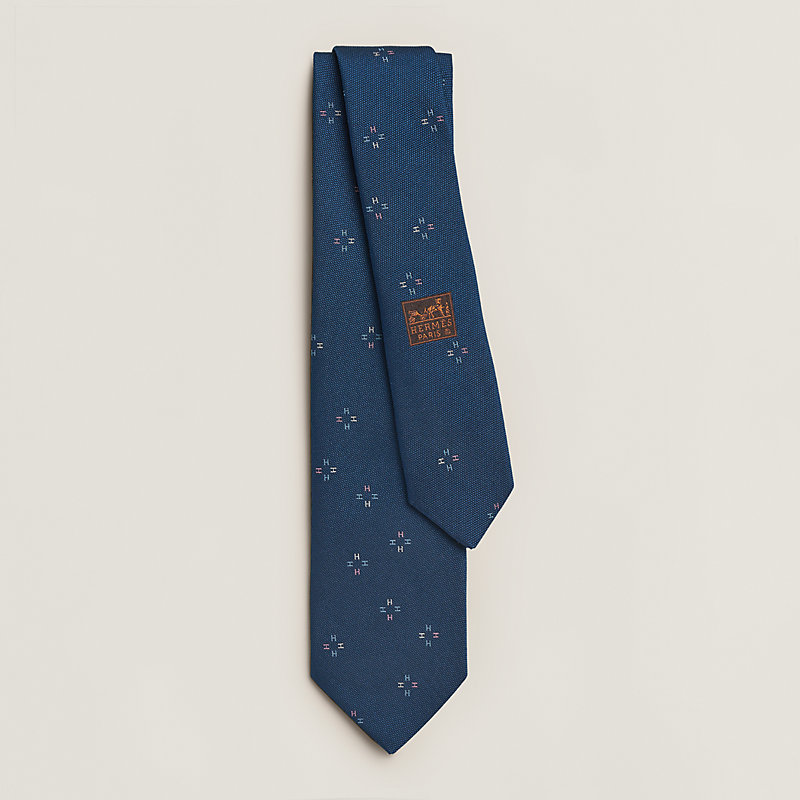 Petales tie - Blue | Hermès UK